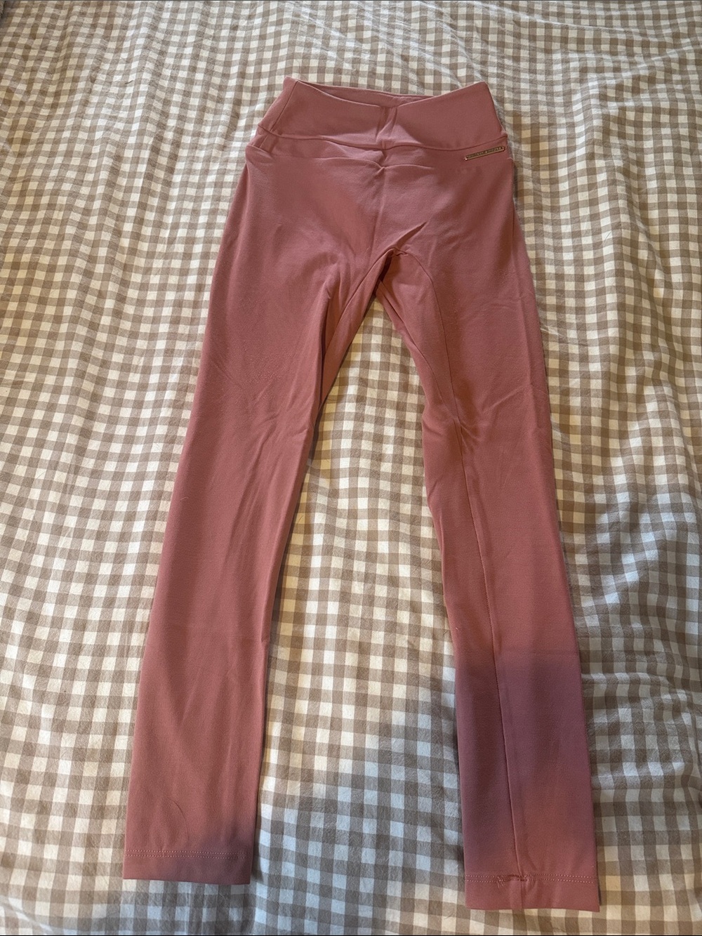 Gymshark x Whitney Simmons High-Waist Active Leggings in Dusty Rose